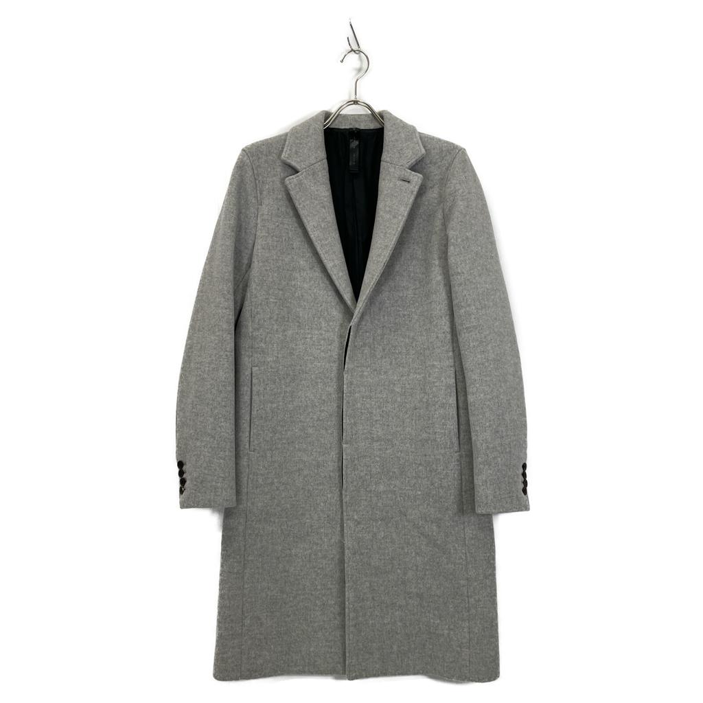 WJK Grey 1817 WI77s Fine Wool Chester Coat Coat M Light grayUsed