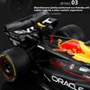 1:24 Modèle Oracle Red Bull Racing RB19 Voiture Jouet Verstappen Glisse Avant Métal Moulé Sous Pression Supercars Jouets Cadeau d'Anniversaire pour Garçons