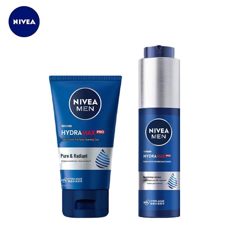 NIVEA Men's Hydrating Cleanser & Lotion Set