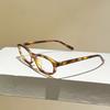 Blue Light Blocking Glasses High-Transmittance Fashion Clear Lens Glasses Small Oval Eyewear Trendy Retro Hip Hop Glasses
