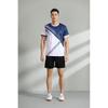 Men Women Badminton Shirts Short Sleeve Breathable Team Training Competition Tops