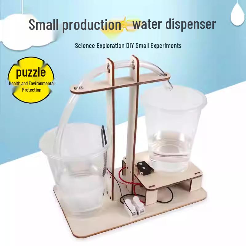 DIY Eco-Friendly Water Dispenser Science Experiment Kit - Handmade Teaching Aid Other