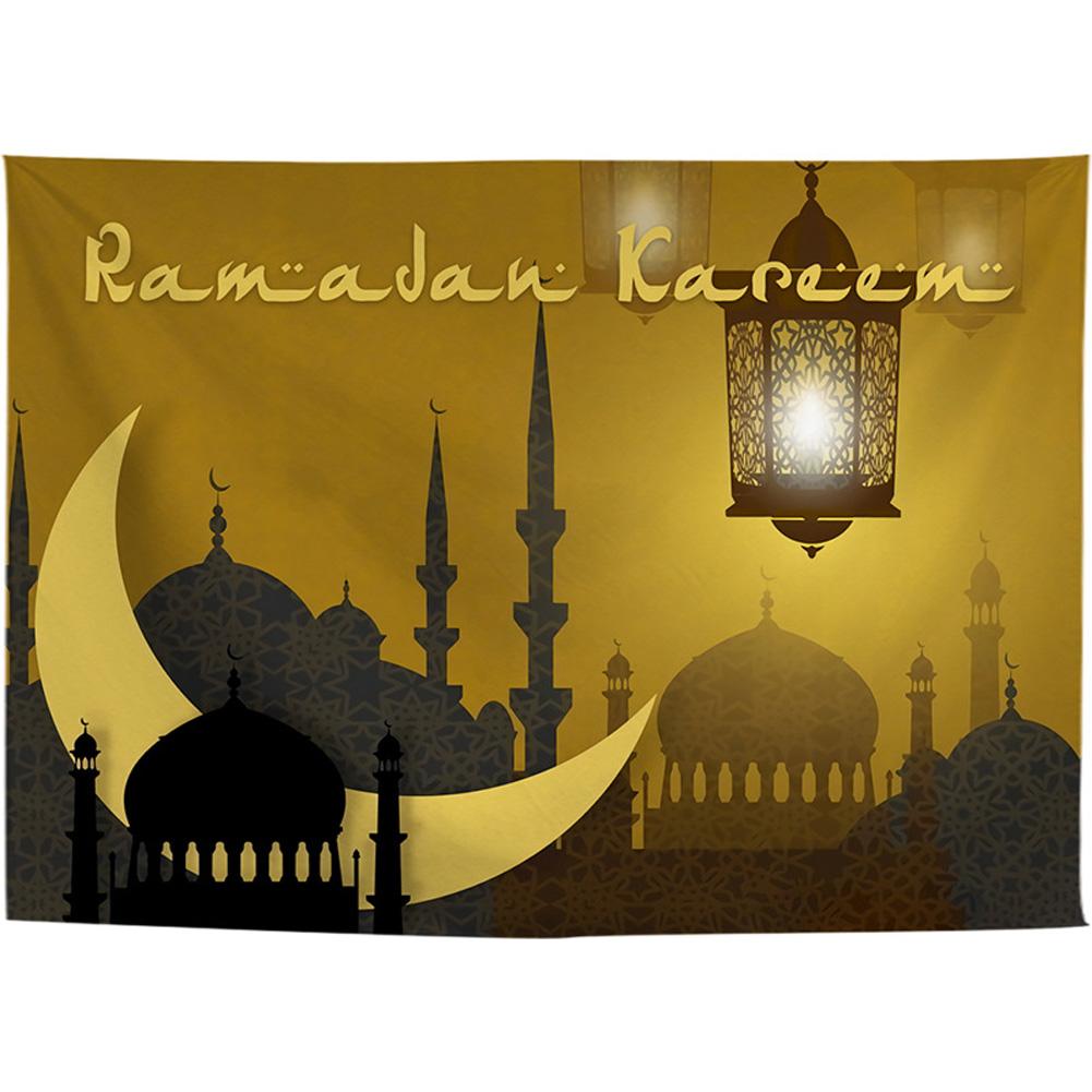 

Printing Hanging Tapestry for Ramadan EID MUBARAK Decoration 7 #140 * 100cm