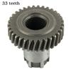 GBH2-26 Hammer Gear Gear 28/33 Teeth 2-26DRE 2-26DDF 28/33 Teeth Replace 2Pc Gear Electric Hammer Gear Spare Parts Accessories