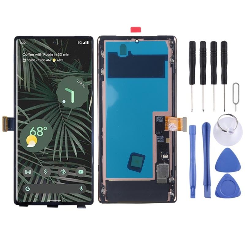 Repairing Parts LCD Display Full Assembly with Tool LCD Digitizer for Pixel 6 Phone LCD Screen and Digitizer