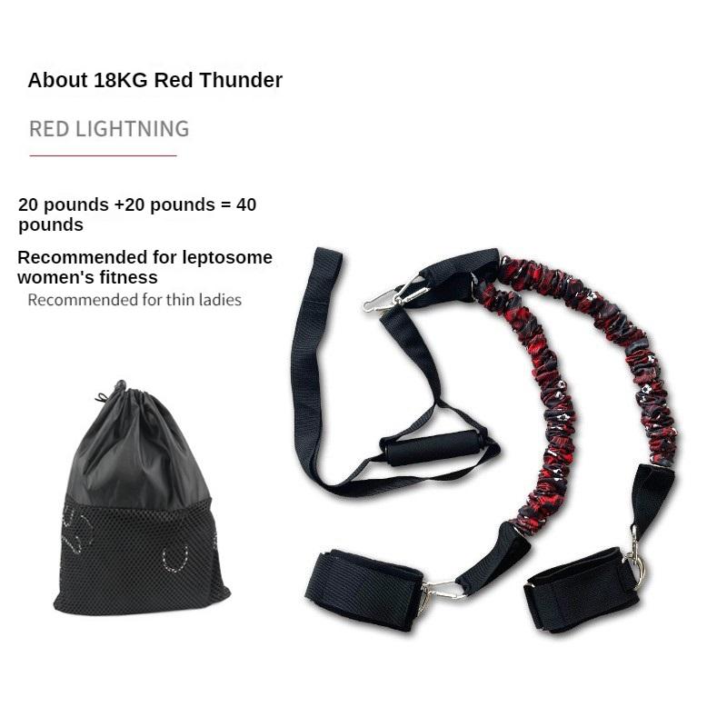 

1 комплект, тренировочный эспандер для ног, бедер, для укрепления тянущей веревки, поясная система, кабельная машина, тренажерный зал, домашние тренировки, оборудование для фитнеса