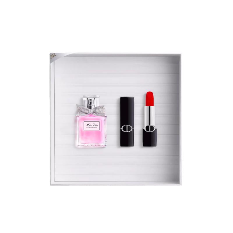 

Dior Perfume And Lipstick Set Perfume 30ml + Lipstick Velvet999