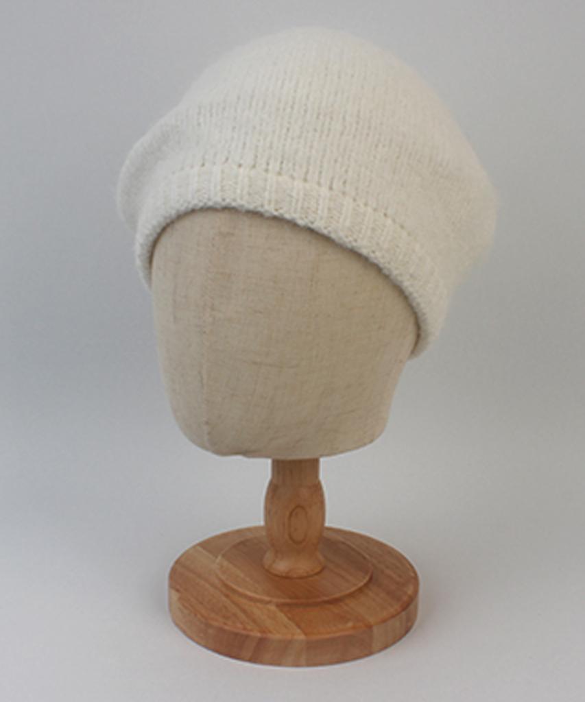 Yunibeosyeolkemiseuteuli Wool White Knit Beret Wool Beret