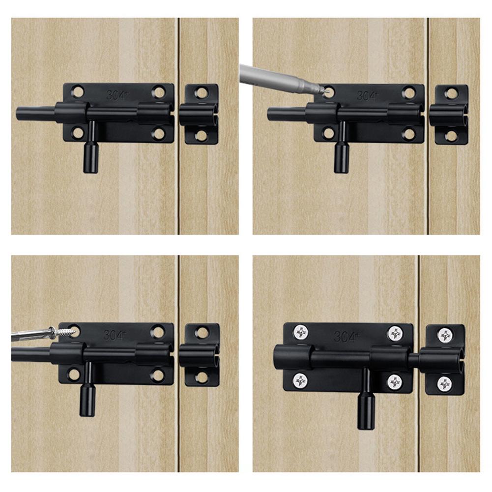 Bathroom Door Lock Door Latch Lock For Enhanced Protection Door Latch For Home Security Bathroom Lock Easy Installation Lock