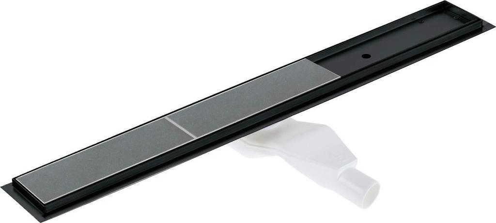 Odpływ Liniowy Podłogowy 70 Cm - Odwracalny Nero Kos N07D