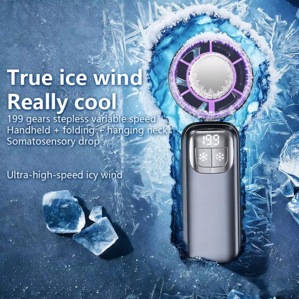 199 High Speed Handheld Fan Cooling Ice Cooler Ice Cooler Fan Cooling Fan Outdoor Travel Office
