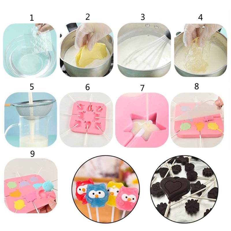 Household Paste Mould Press Baking Utensils Food-grade Silicone Cake Decoration Easy Safe Fruit Animal Cute Shape