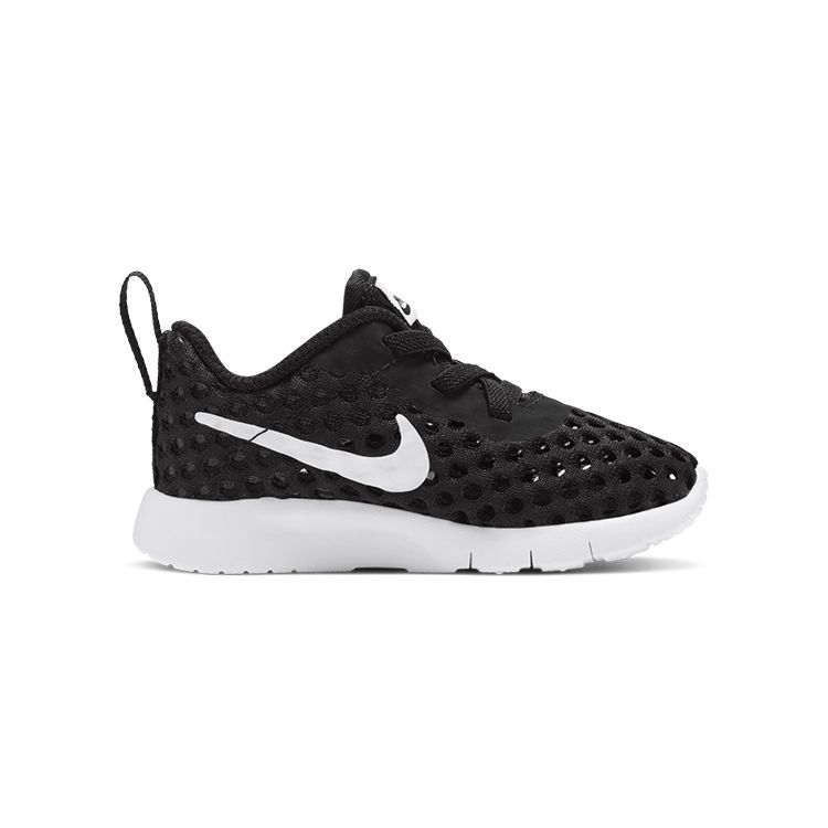 Nike Bte Woven Comfortable Non-Slip Shock Absorbing Wear-Resistant Breathable Low-Top Sports Casual Shoes Baby Sneakers Black White CW3180-011
