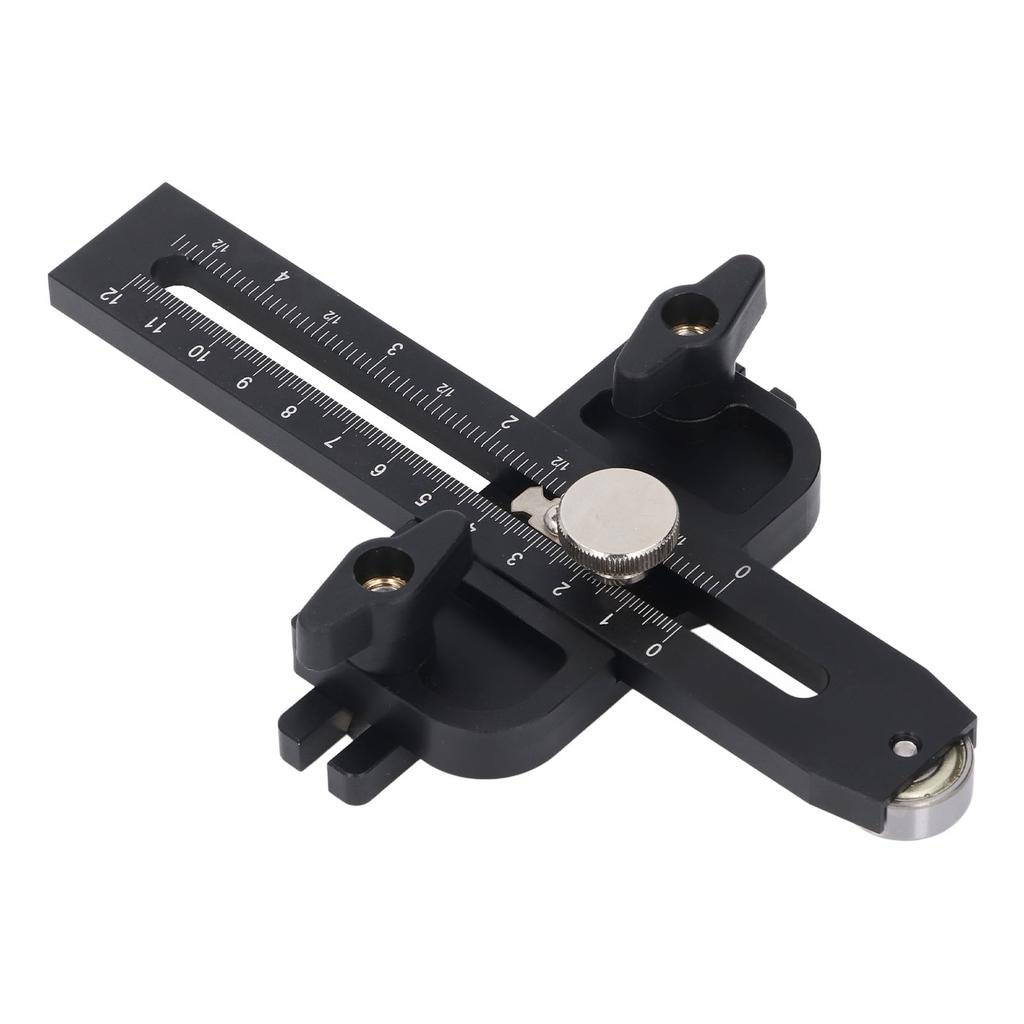 Tynnkuttjigg Bordbåndsag Overfresbord Rask skjæreguide Metrisk Tommemål for 3/8x3/4in 3/8x1/4in