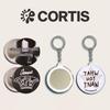 CORTIS Porte-clés Miroir Badge Pop-up Charme Articles de Fan