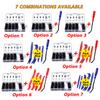 100pcs Auto Fastener Clip Kit Fender Rivet Clips Car Body Push Retainer Pin Rivet Bumper Door Trim Panel Retainer Car Clips