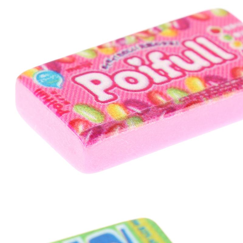 10Pcs/Lot Dollhouse Miniature Supermarket Food Resin Snacks Kitchen Decor Toys
