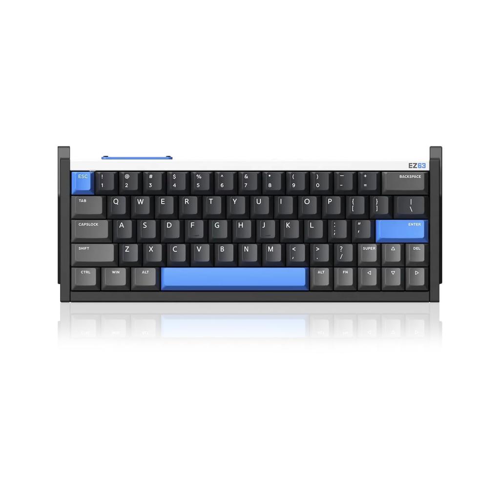 iQunix EZ63 Magnetic Switch Game Keyboard Rapid Trigger Keyboard 64 Keys USB Wired Keyboard Hot Swap Compatible Magnetic Ball Switch Tenkeyless PBT