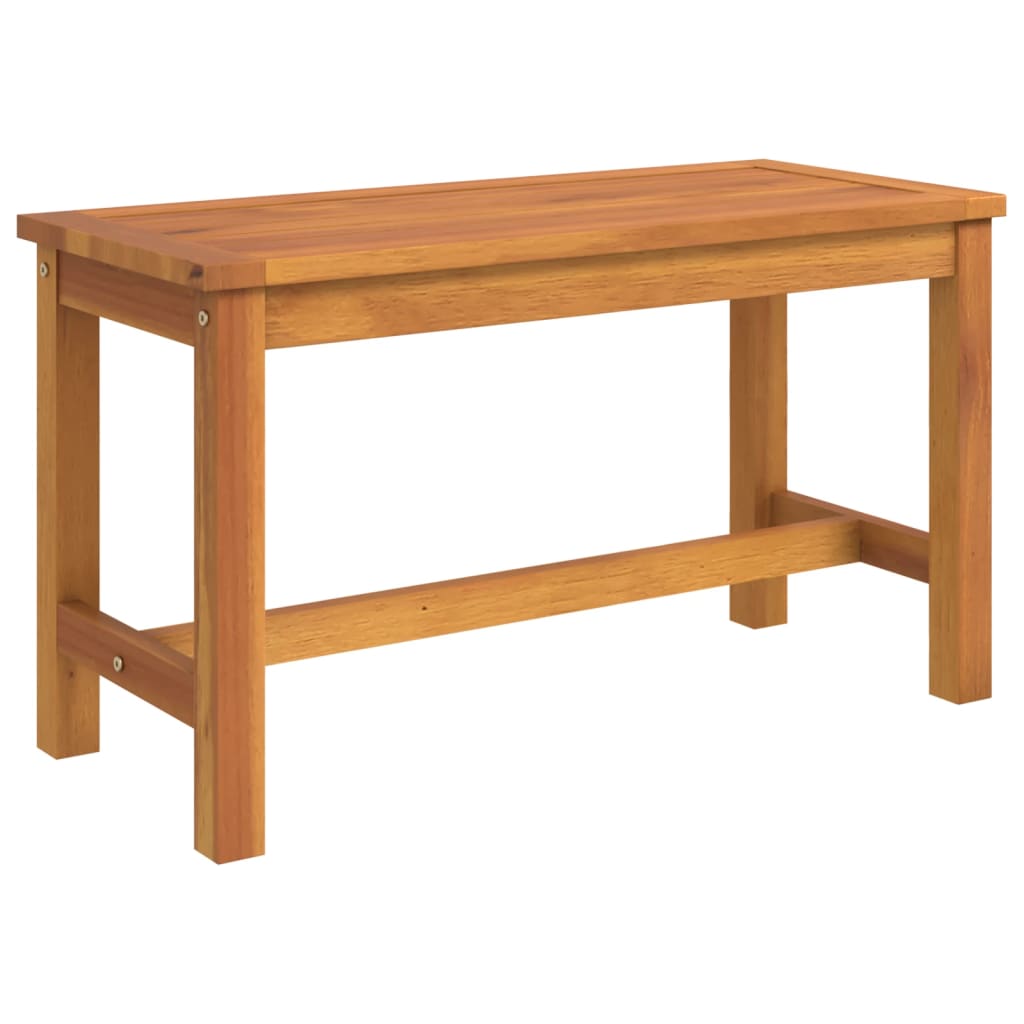 Garden Bench 80 x 35 x 45 cm Solid Acacia Wood