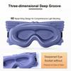 Adjustable 3D Mask Blindfold Eye Cover Eye Patch Women Men Soft Portable Blindfold Travel Eyepatch Sleeping Eye Mask Contoured