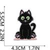 Cat Party Embroidery Cloth Sticker Ironing Cartoon Kitten Embroidery Label Tide Play Bag Decoration Patch Sticker Cute Meow Meow