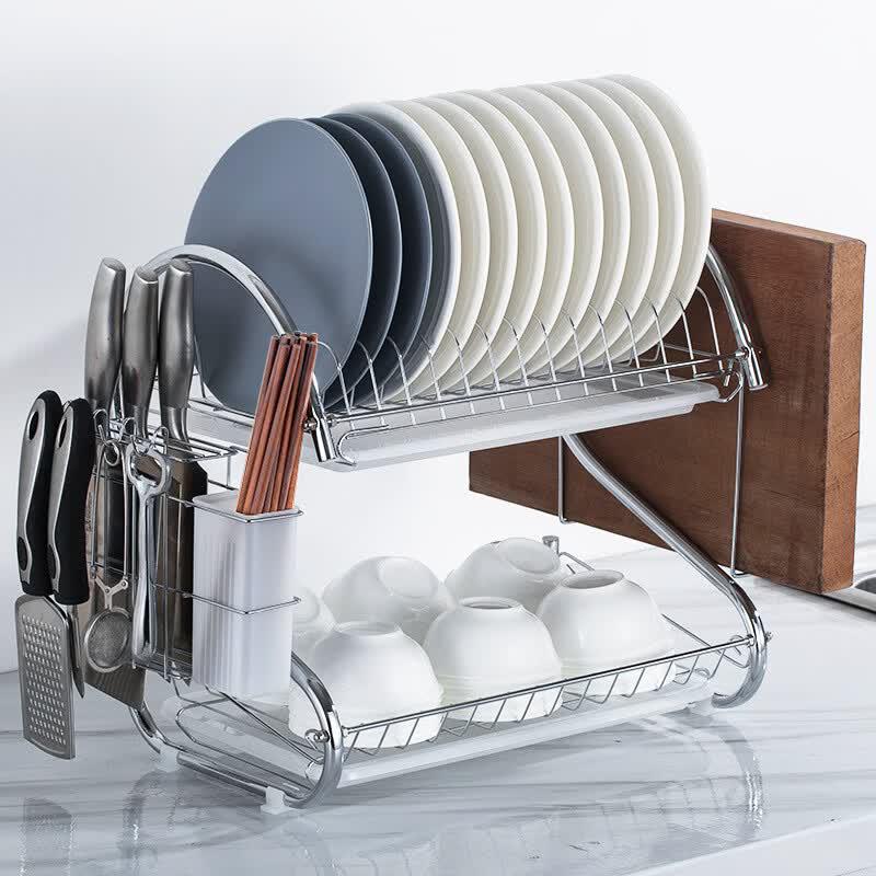 Cmaos Multi-layer Kitchen Dish Drying & Storage Rack