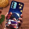 Christmas Silicone Soft Case for ZTE Blade V40 V30 Vita V40 Design V41 Smart A7050 Cover Bumper 8030 9030 Cute Bumper Funda