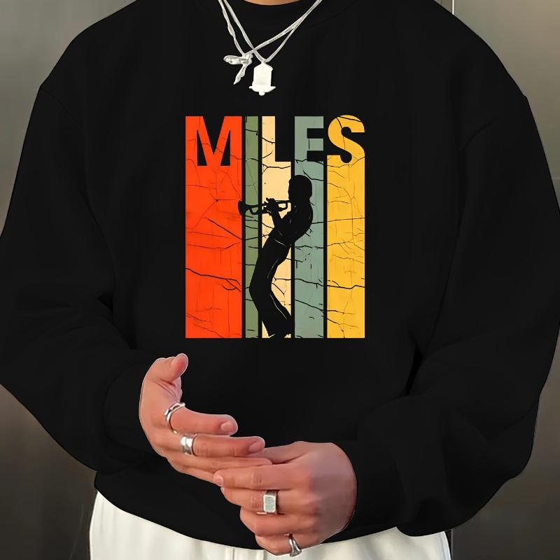 

Daily Essential Casual Wear, Men s Crew Neck Sweatshirt, Ultra-Soft & Breathable S