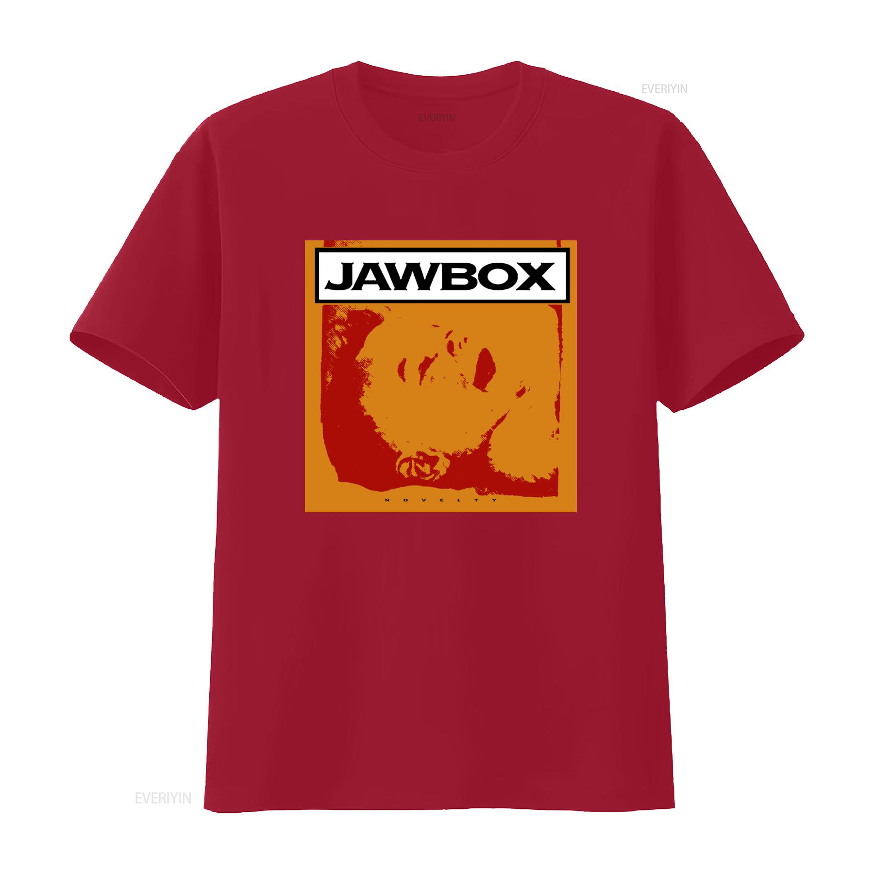 Jawbox Post Hardcore Novelty T Shirt for Men Unique Design High Quality Print vintage Washed Casual Breathable Soft S