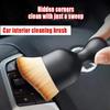 Car Interior Cleaning Brush Ultra-Soft Scratch Free Duster Sweeping Brush Air Vent Car Detailing Gap Dust Removal Tool