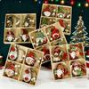 12Pcs Wooden Christmas Gnome Ornaments Xmas Tree Hanging Pendant 2025 Navidad Party Decoration for Home 2026 New Year Kids Gift
