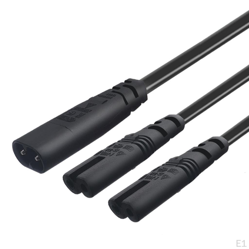 IEC320-C8 na 2x C kabel adaptéru Samec PDU/UPS Server