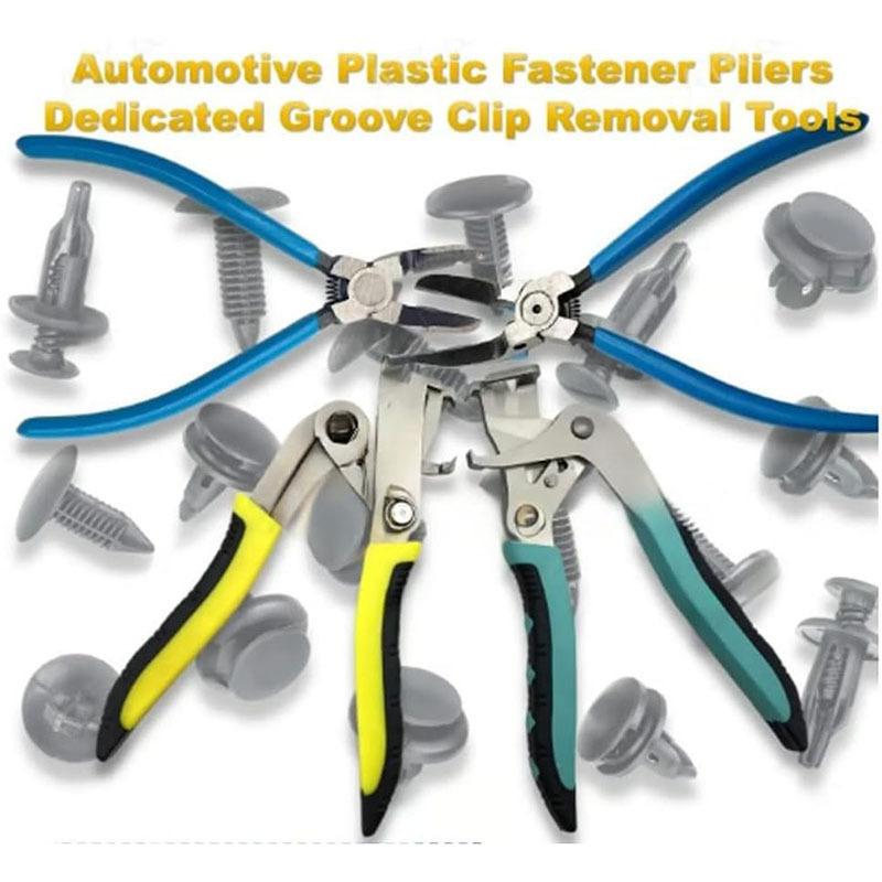 Car Clip Pliers Fastener Removal Tool Auto Trim Panel Removal Rivet Puller Rubber Plastic Nut Disassembly Hand Tool for Car Repair