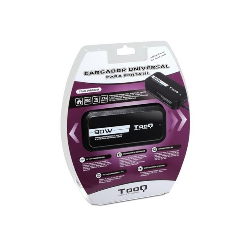 

TooQ TQLC-90BS02M 90 Вт, 12 разъемов, зарядное устройство для ноутбука, черное