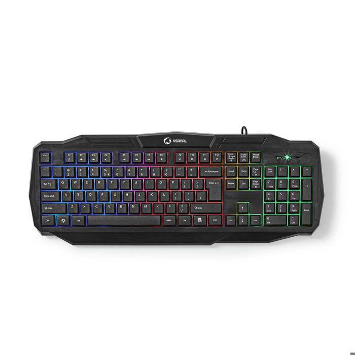 Clavier de Jeu Filaire - ALPEXE - ALPEXE-1881 - Rétroéclairé - USB 2.0 - Disposizione IT