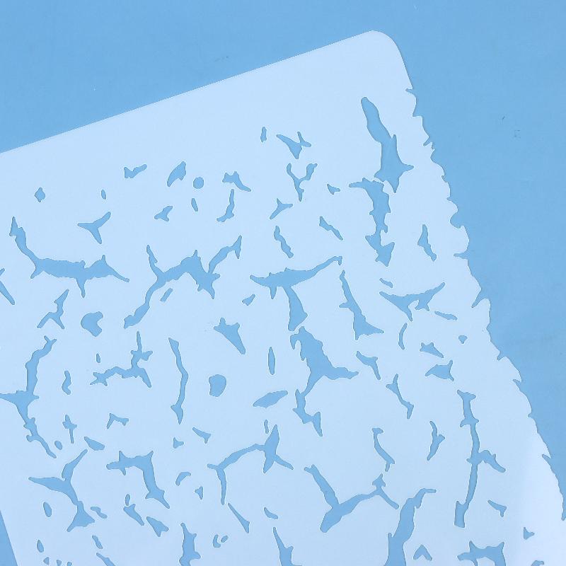 Diy Scrapbooking Reusable Bird Pattern Stencil Card Making & Crafts - Durable Plastic Spray Painting Templat