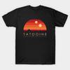 Asian Size Cotton Unisex Tshirt Print T-shirt Tatooine T-shirt No-Cut Print Regular Fit