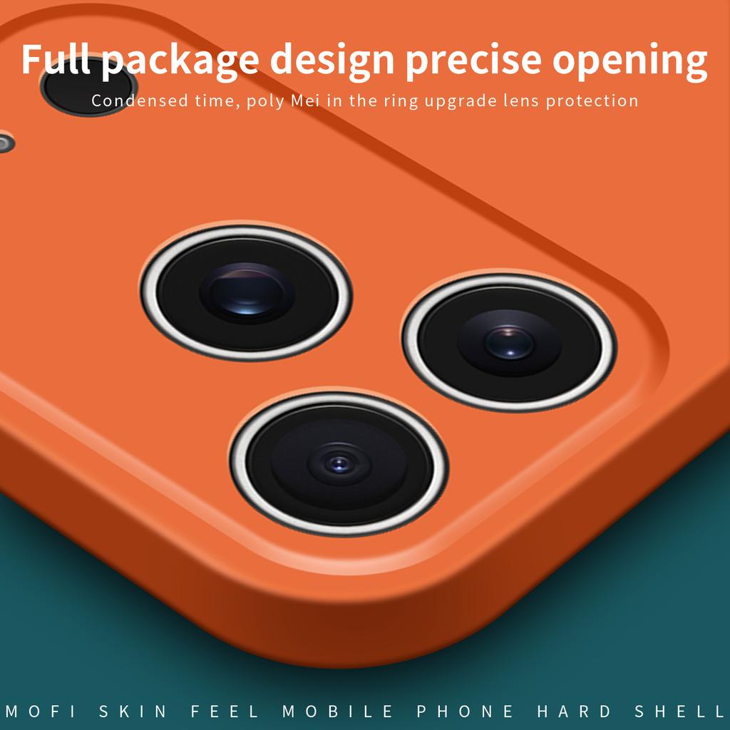 For iPhone 17 Pro Phone Case MOFI JK Qin Series Skin-Touch Matte Anti-fingerprint Back Cover