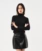 Laneonkyulleoseu High-Neck Jersey Top T-Shirt_Black