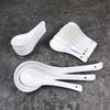 Qianxing White Ceramic Serving Spoons & Scoops