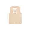 Adidas Round Neck Quick-Drying Comfort Sports Fitness Vest Men Tops Light-Brown Black JD8460