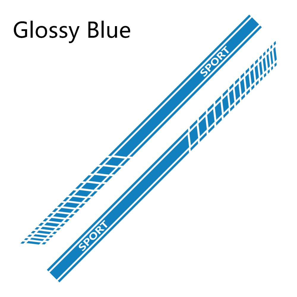 Car Door Side Stickers for Volkswagen GOLF 4 5 6 7 Racing Sport Stripes Styling Vinyl Film Decor Decals Auto Tuning Accessories