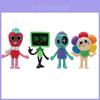 Dandy's World Pvc Cartoon Figurines Set Colorful 8 Piece Cake Decoration Collection