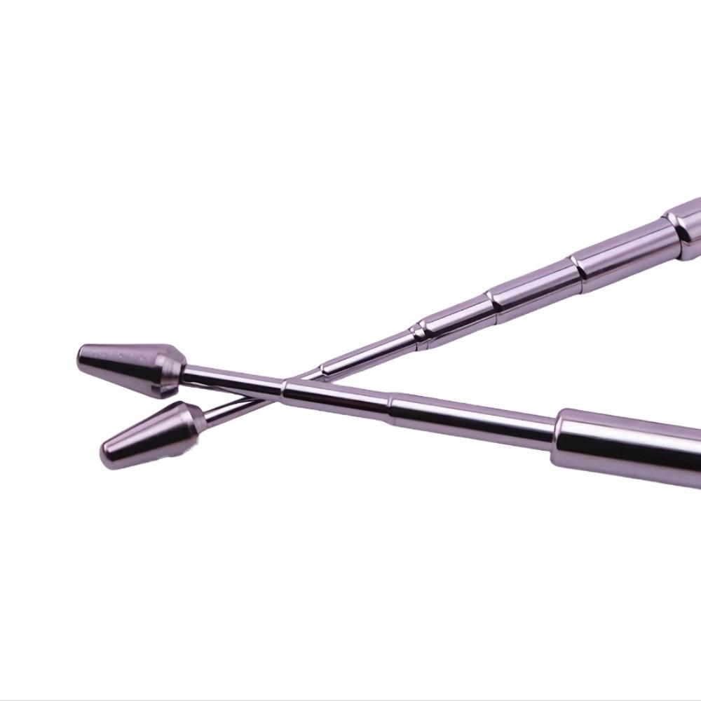 2 ks/sada Měděné dračí hledací proutky pro proutkaření Venkovní energetické proutkaření na vodu Přenosné dračí hledací proutky pro věštění Proutkařské proutky Zlaté