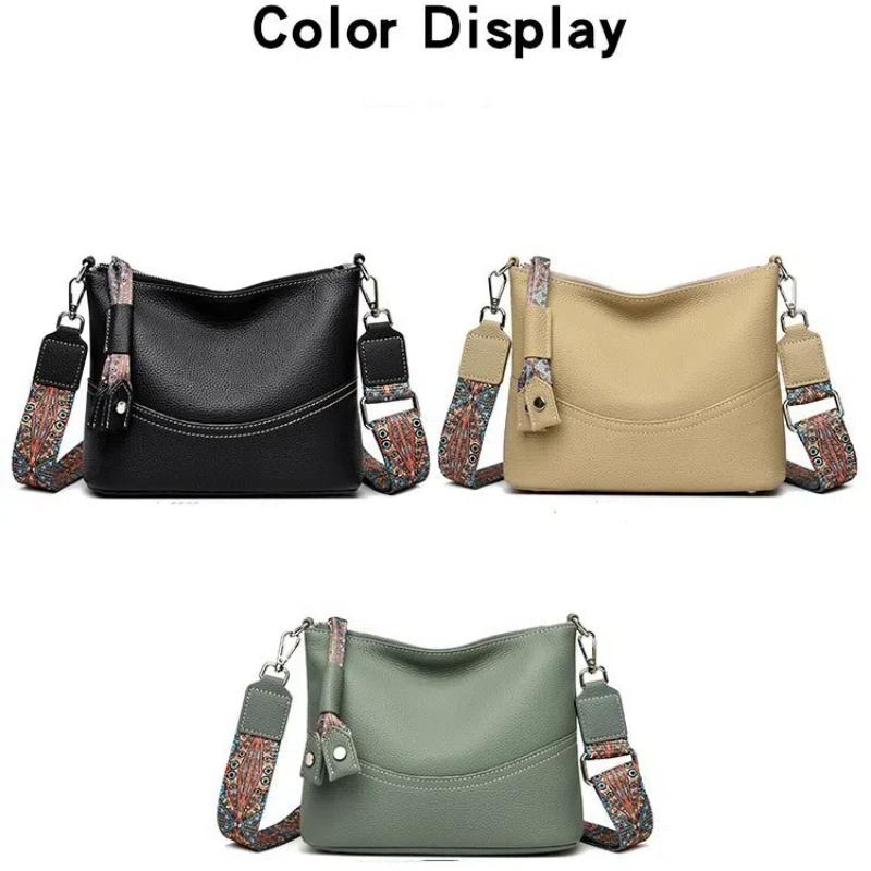 Luxus Designer Schulter Umhängetaschen Hochwertiges Leder Damen Taschen 2025 Mode Damen Handtaschen Umhänge Messenger Bag