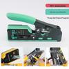 Multi-Function Category 5, 6, 7 Crimping and Wire Stripping Pliers for RJ45