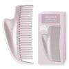 SALONIA Reines Metallkamm Anti-Statik Gua Sha Kopfhautmassage Styling Japan Haar 25