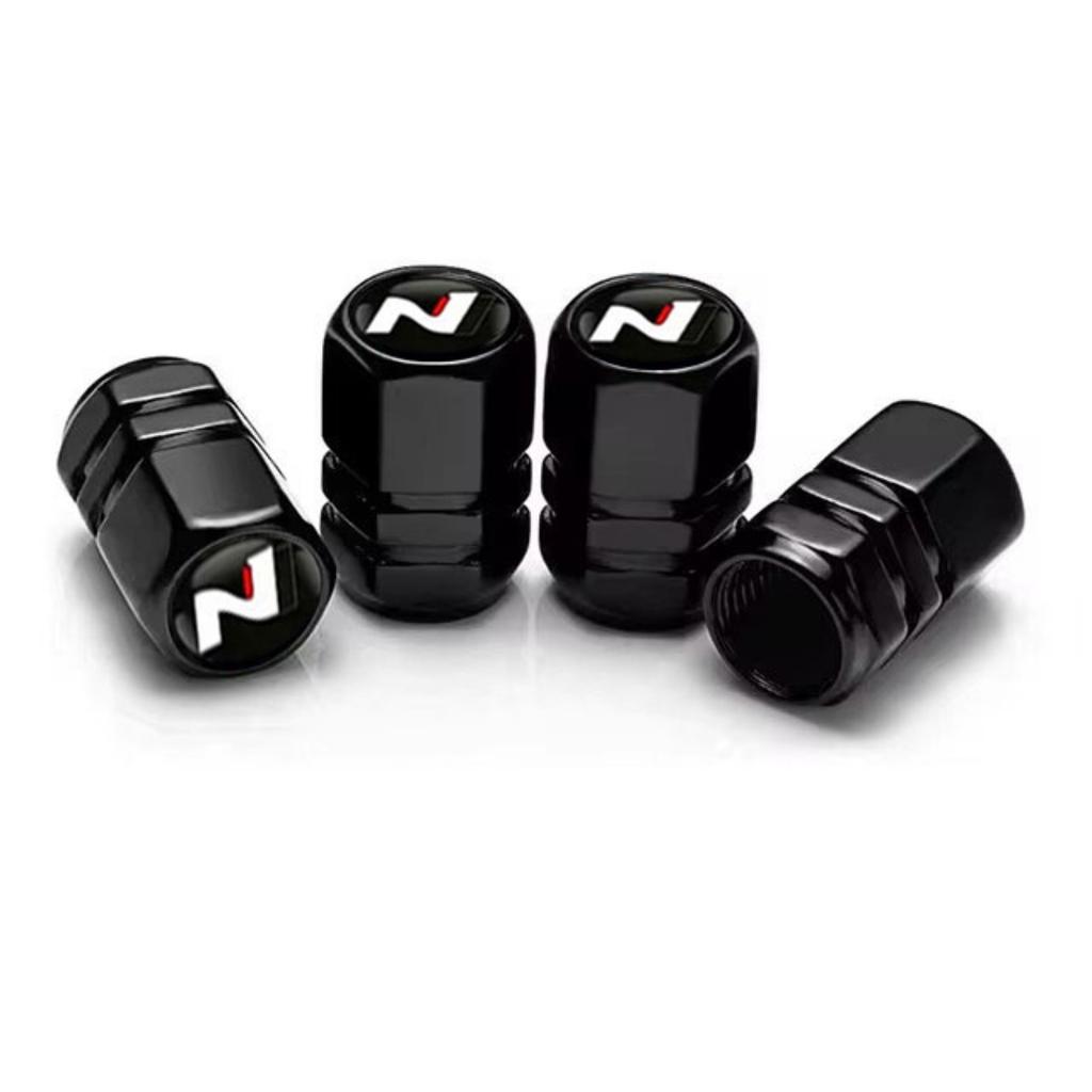 4Pcs Metal Tire Valve Caps Dustproof Car Tyre Wheel Stem Air Valve Dust Cover Auto Decoration Accessorie