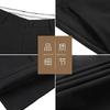 TUCANO Casual Pants for Men, Business Formal Wear, Dad Style, Wrinkle-Free Dress Pants, Spring And Summer Lightweight Trousers, Black, Size 29