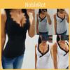 Chic And Stylish Sexy Lace Women Vest Tops V-neck Sleeveless Summer Tank Blouse For Streetwear